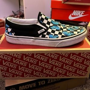 Black and White Checkered Vans